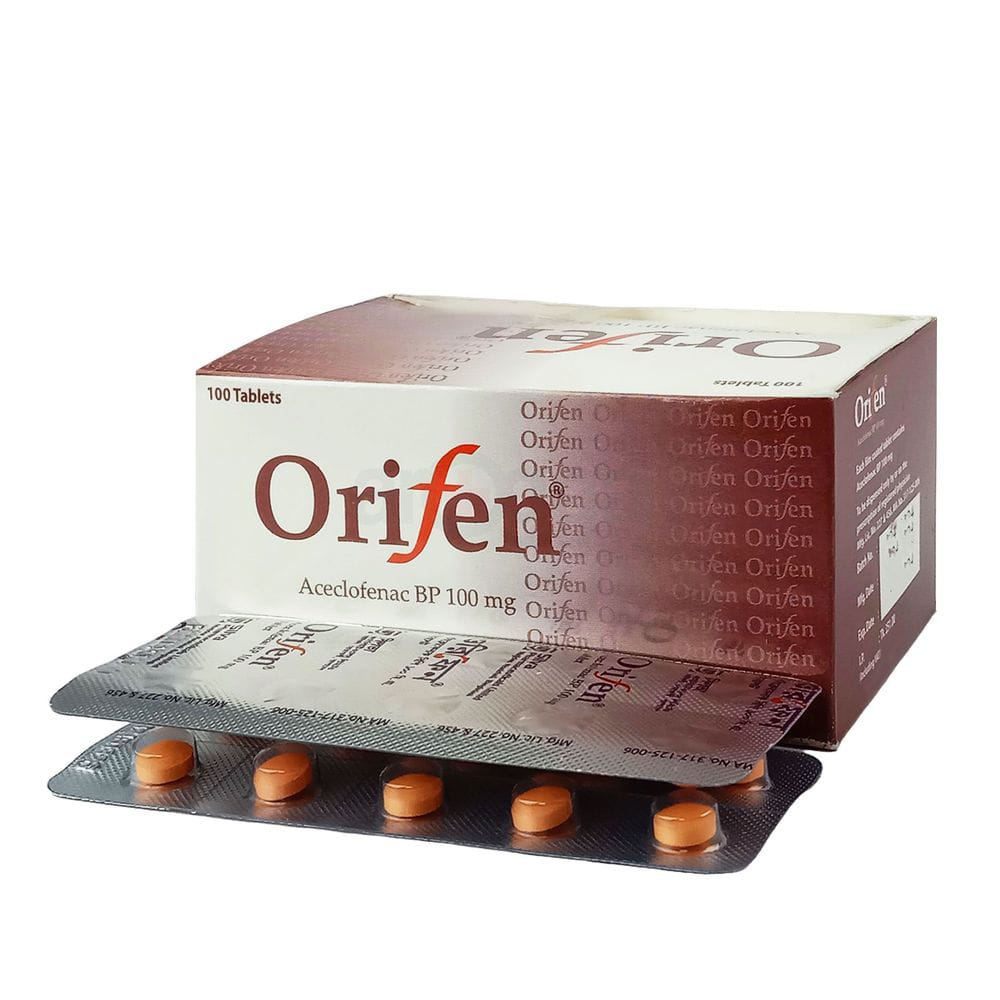 Tablet Orifen 100mg (100pcs)